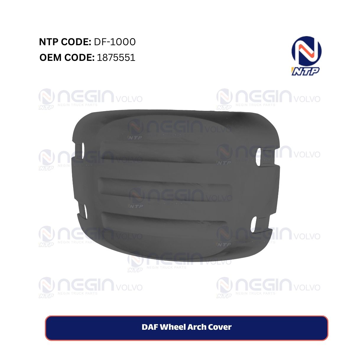 DAF Wheel Arch Cover DAF Wheel Arch Cover