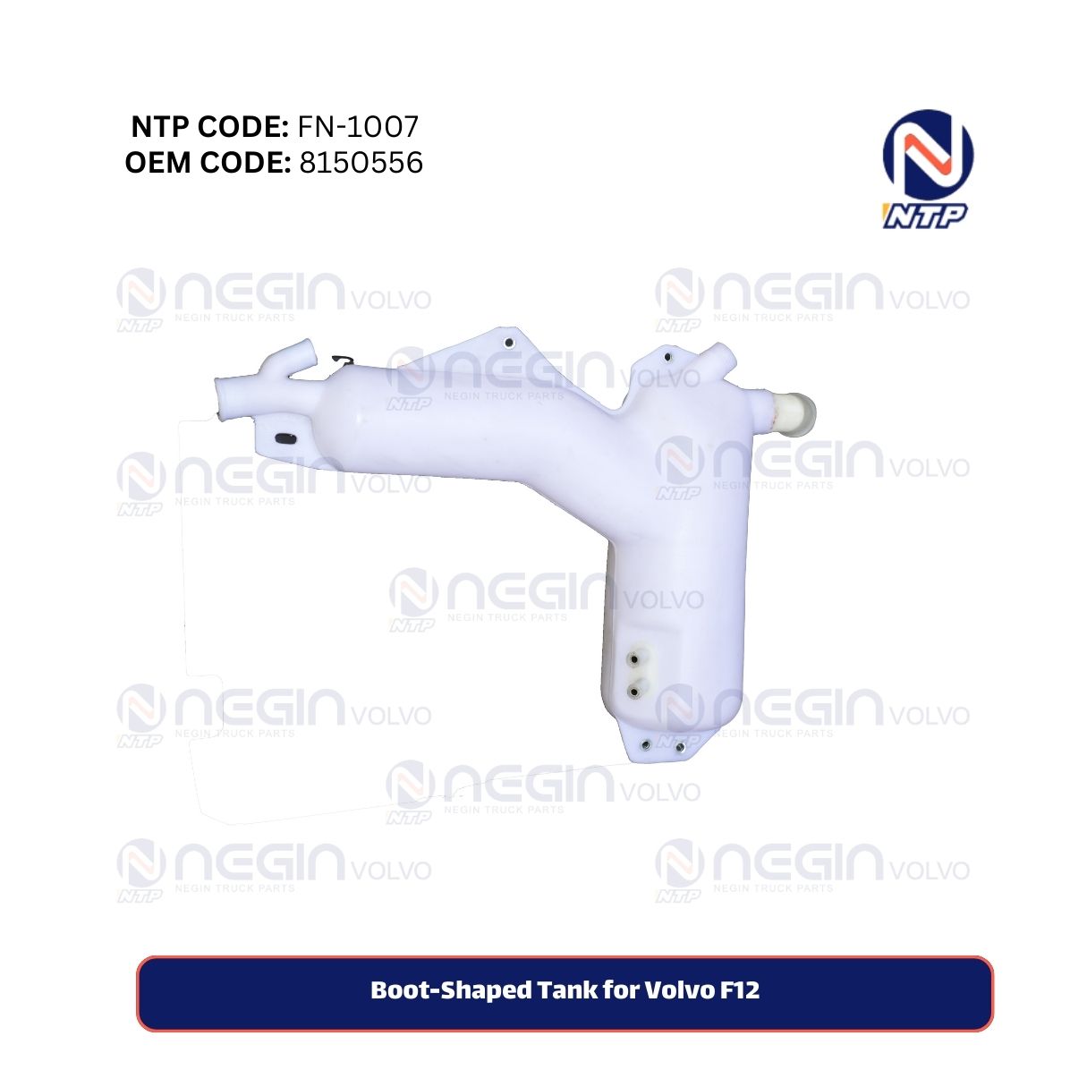 Boot-Shaped Tank for Volvo F12 Boot-Shaped Tank for Volvo F12