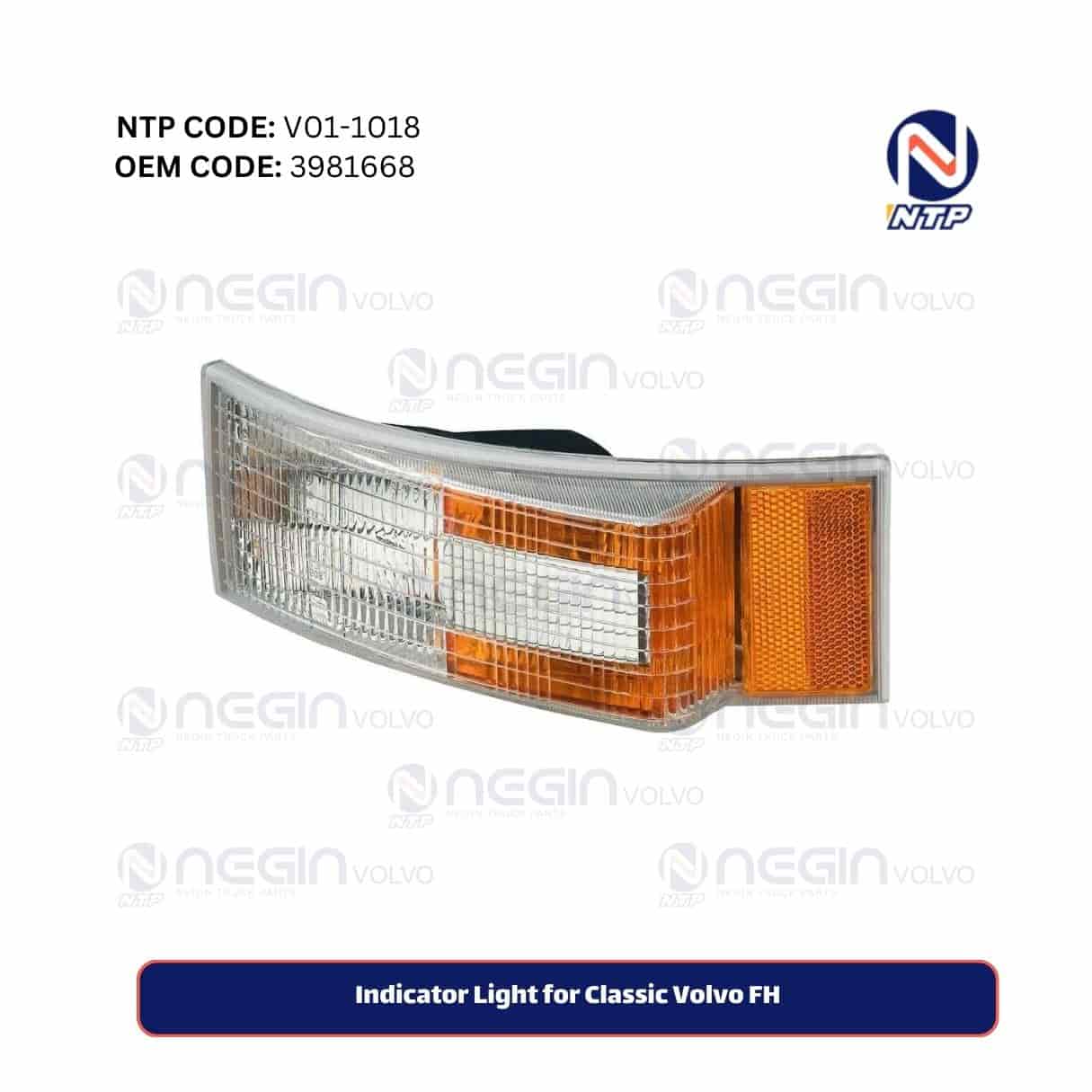 Indicator Light for Classic Volvo FH Volvo FH Classic Indicator | Buy Online at Great Price & Fast Shipping