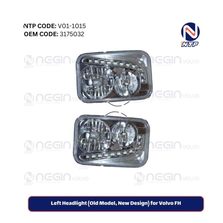 Left Headlight (Old Model, New Design) for Volvo FH | Durable & Bright