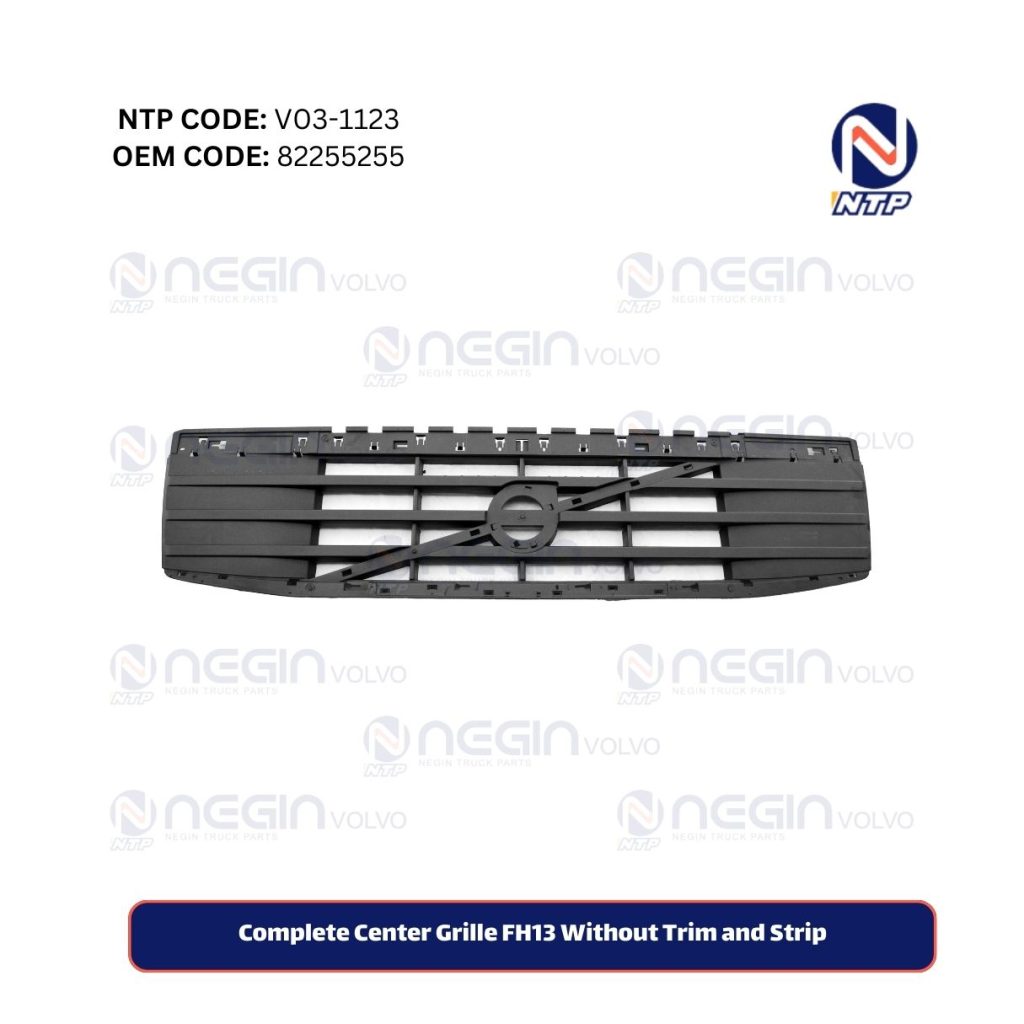 Complete Center Grille FH13 Without Trim and Strip | Part Number 82255255