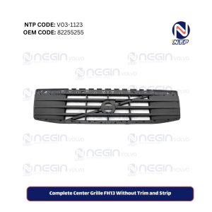 Complete Center Grille FH13 Without Trim and Strip