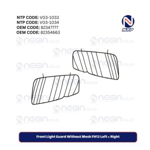 Front Light Guard Without Mesh FH13 Left + Right