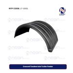 Grooved Tandem Axle Trailer Fender