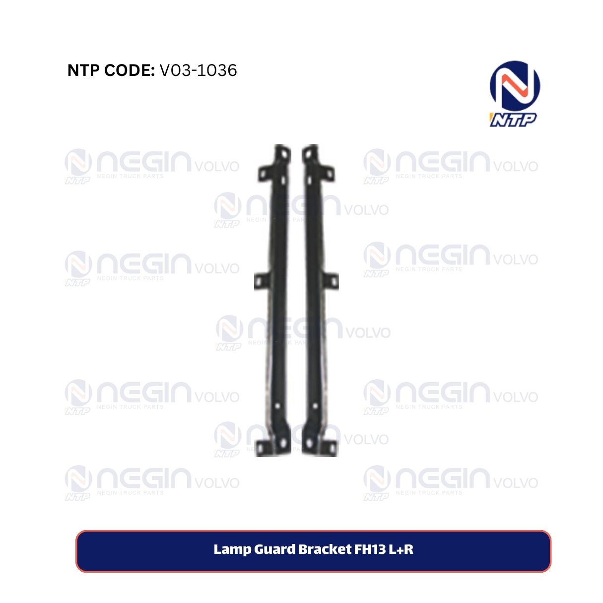 Lamp Guard Bracket FH13 L+R Lamp Guard Bracket FH13 L+R