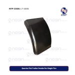 Quarter Flat Trailer Fender for Single Tire