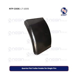 Quarter Flat Trailer Fender for Single Tire
