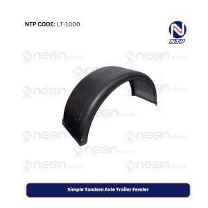 Simple Tandem Axle Trailer Fender