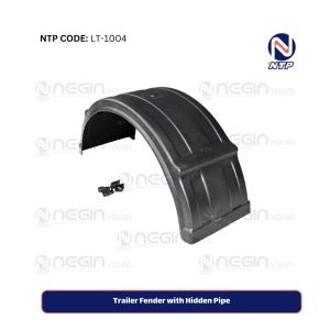Trailer Fender with Hidden Pipe