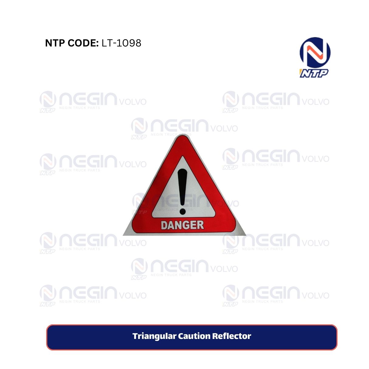 Triangular Caution Reflector Triangular Caution Reflector
