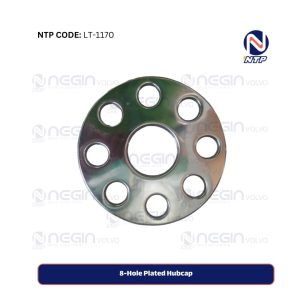 8-Hole Plated Hubcap