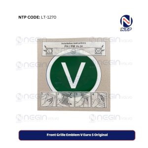 Front Grille Emblem V Euro 5 Original