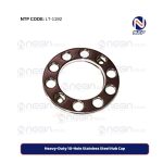 Heavy-Duty 10-Hole Stainless Steel Hub Cap