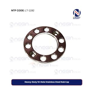 Heavy-Duty 10-Hole Stainless Steel Hub Cap