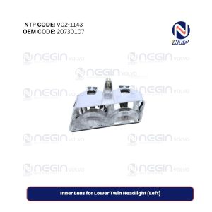 Inner Lens for Lower Twin Headlight (Left)