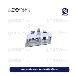 Inner Lens for Lower Twin Headlight (Right)