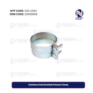 Stainless Steel Braided Exhaust Clamp
