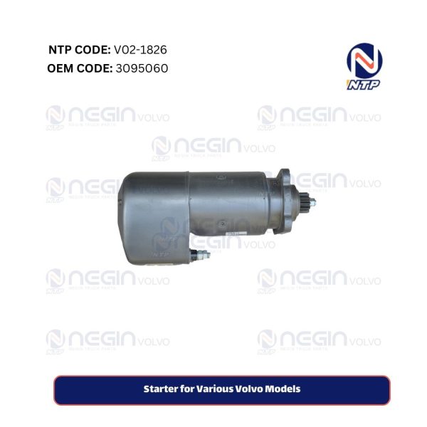 Starter for Various Volvo Models | Part Number 3095060
