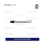 Ariya Black Lamp Holder with Wire