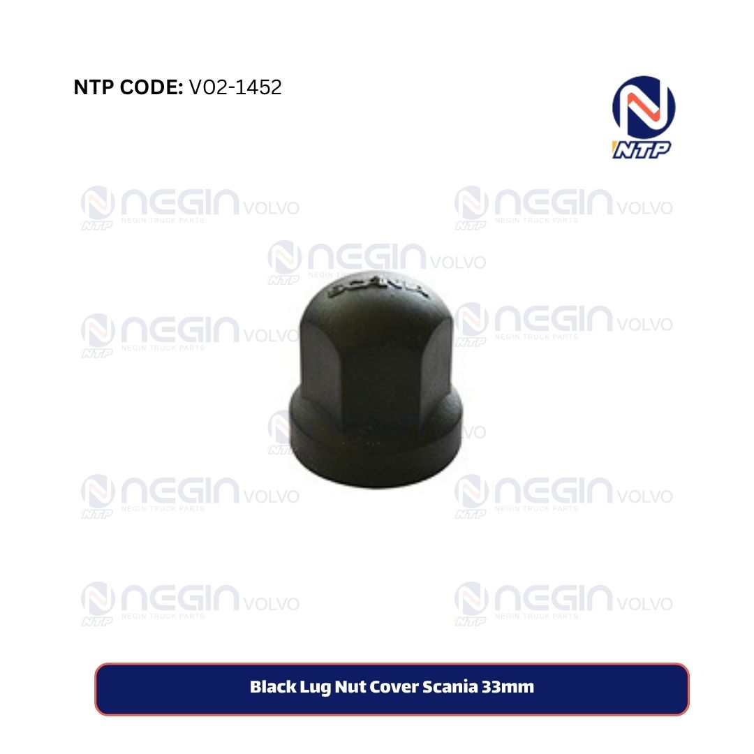Black Lug Nut Cover Scania 33mm Black Lug Nut Cover Scania 33mm