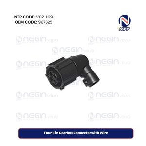 Four-Pin Gearbox Connector with Wire