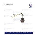 Four-Pin Sensor Connector for Windshield Washer Reservoir