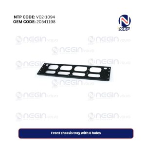 Front chassis tray with 8 holes