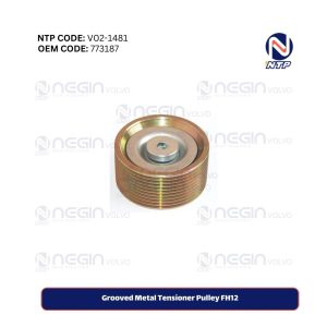 Grooved Metal Tensioner Pulley FH12