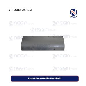 Large Exhaust Muffler Heat Shield