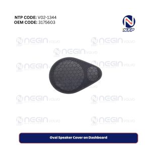 Oval Speaker Cover on Dashboard