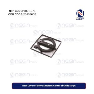 Rear Cover of Volvo Emblem (Center of Grille Strip)