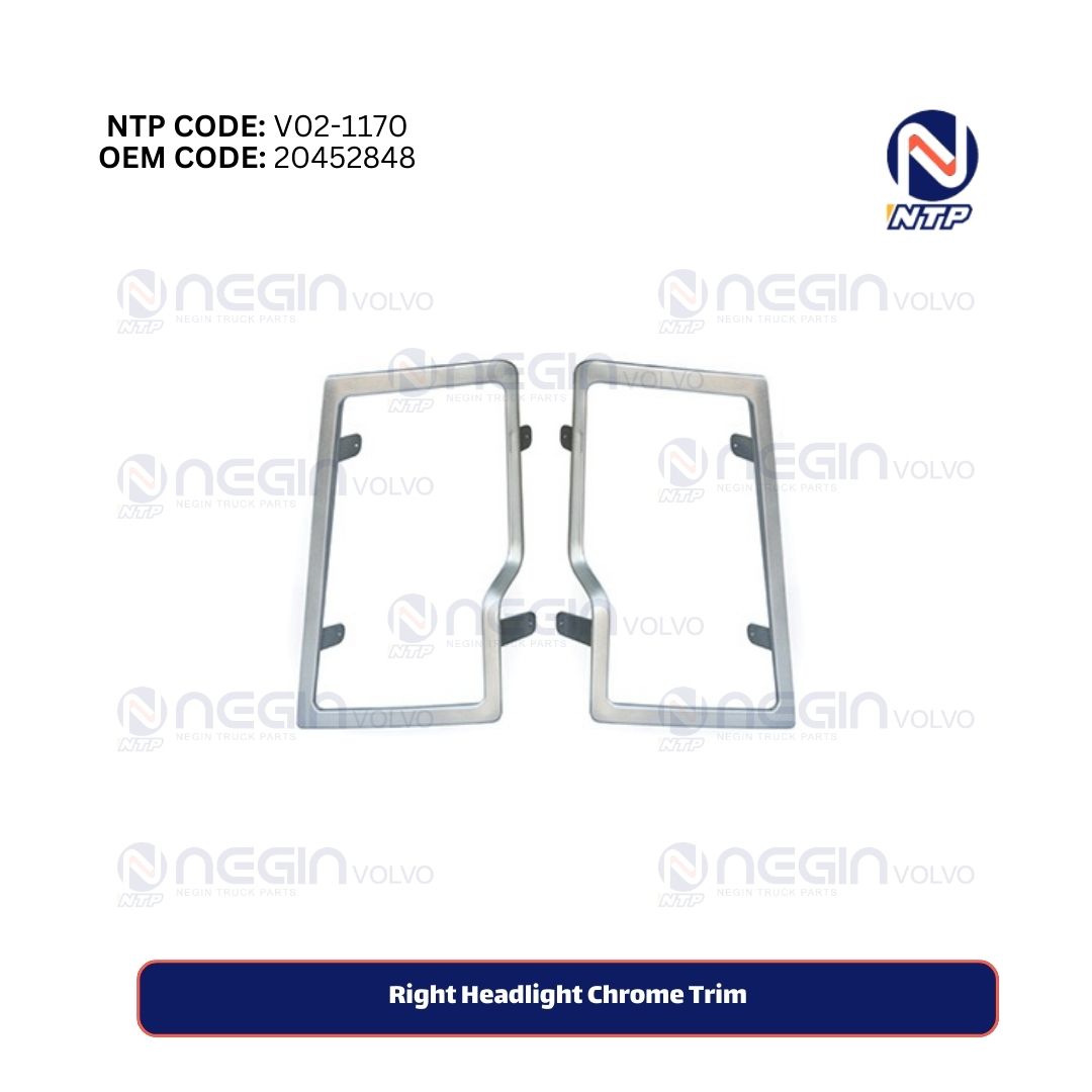 Right Headlight Chrome Trim Right Headlight Chrome Trim