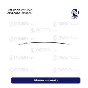 Telescopic steering wire