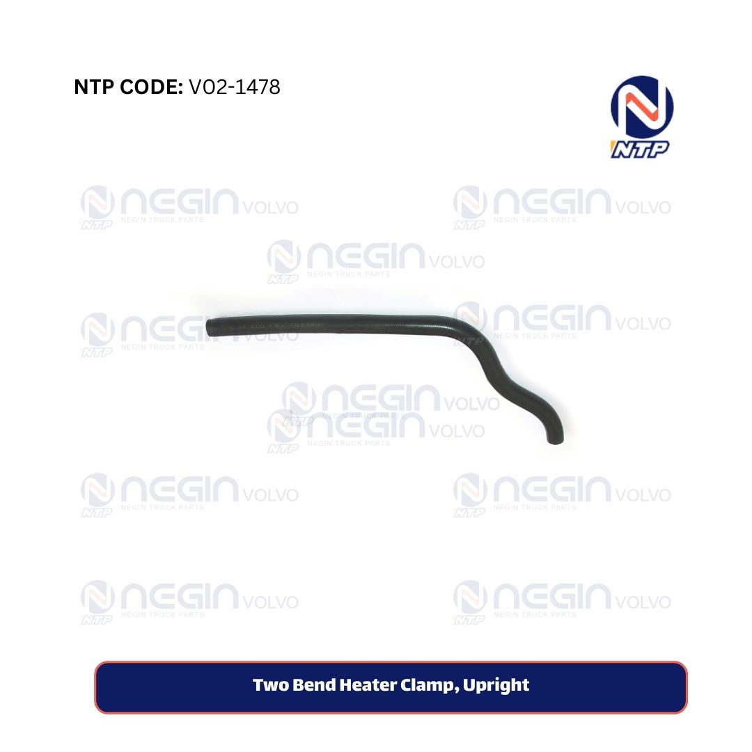 Two Bend Heater Clamp, Upright Two Bend Heater Clamp, Upright