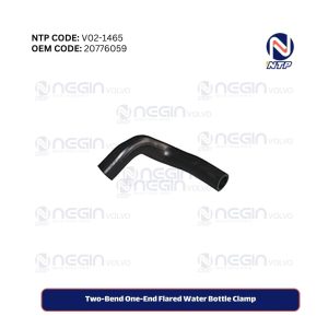 Two-Bend One-End Flared Water Bottle Clamp