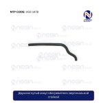 Двухизогнутый хомут обогревателя с вертикальной стойкой