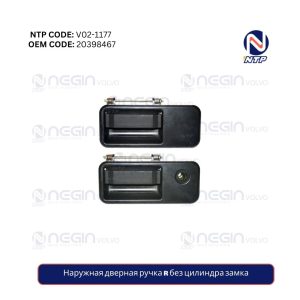 Наружная дверная ручка R без цилиндра замка