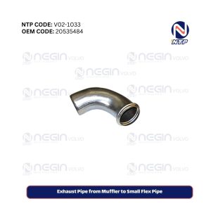 Exhaust Pipe from Muffler to Small Flex Pipe