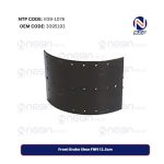 Front Brake Shoe FM9 12.5cm
