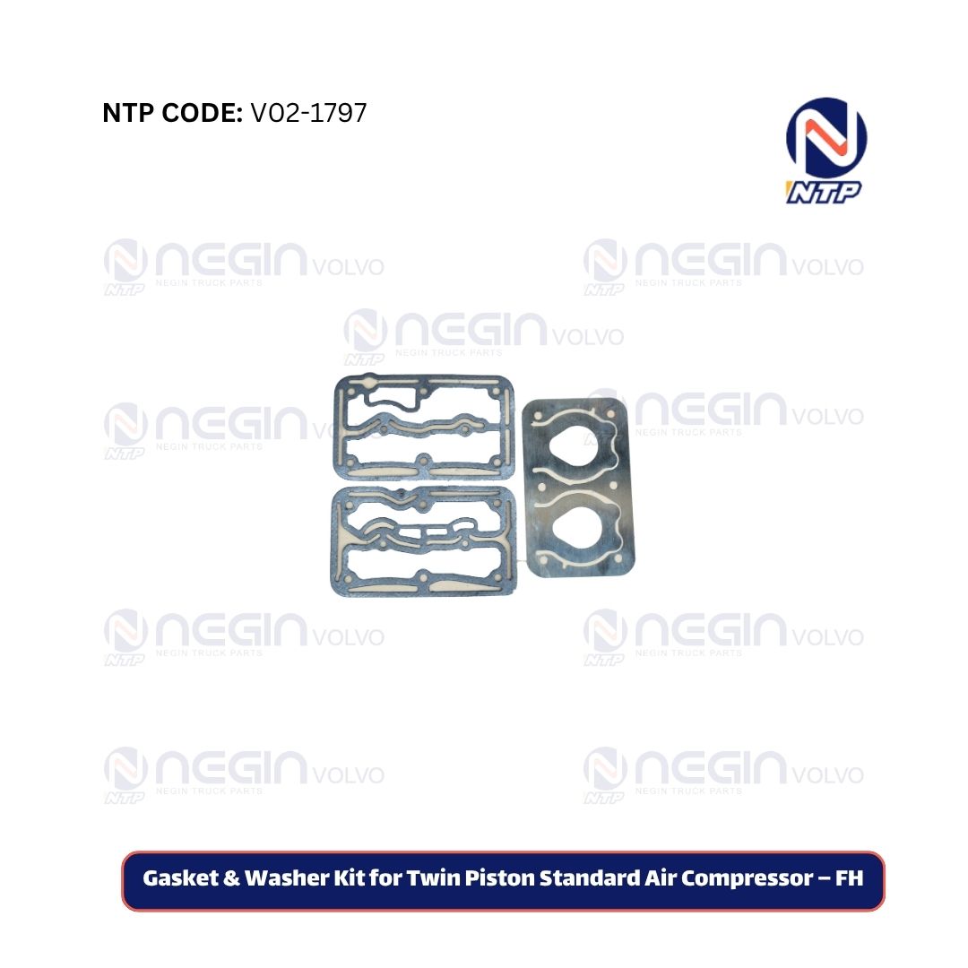 Gasket & Washer Kit for Twin Piston Standard Air Compressor – FH Gasket & Washer Kit for Twin Piston Standard Air Compressor – FH