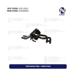 Twin Heater Pipe – Cabin Front