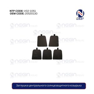 Заглушка центрального солнцезащитного козырька