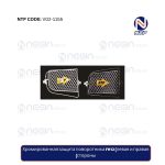 Хромированная защита поворотника FH12 (левая и правая стороны)