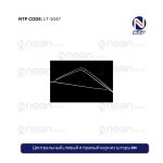 Центральный, левый и правый карниз шторы FH