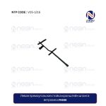 Левая прямоугольная стойка-кронштейн штанги ветровика FH500