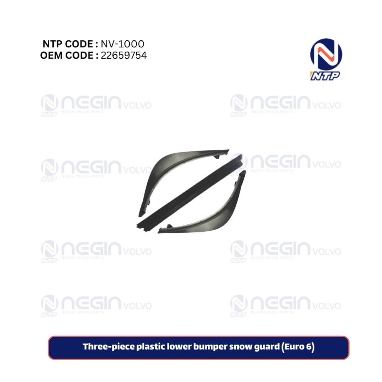 Three-piece plastic lower bumper snow guard (Euro 6)